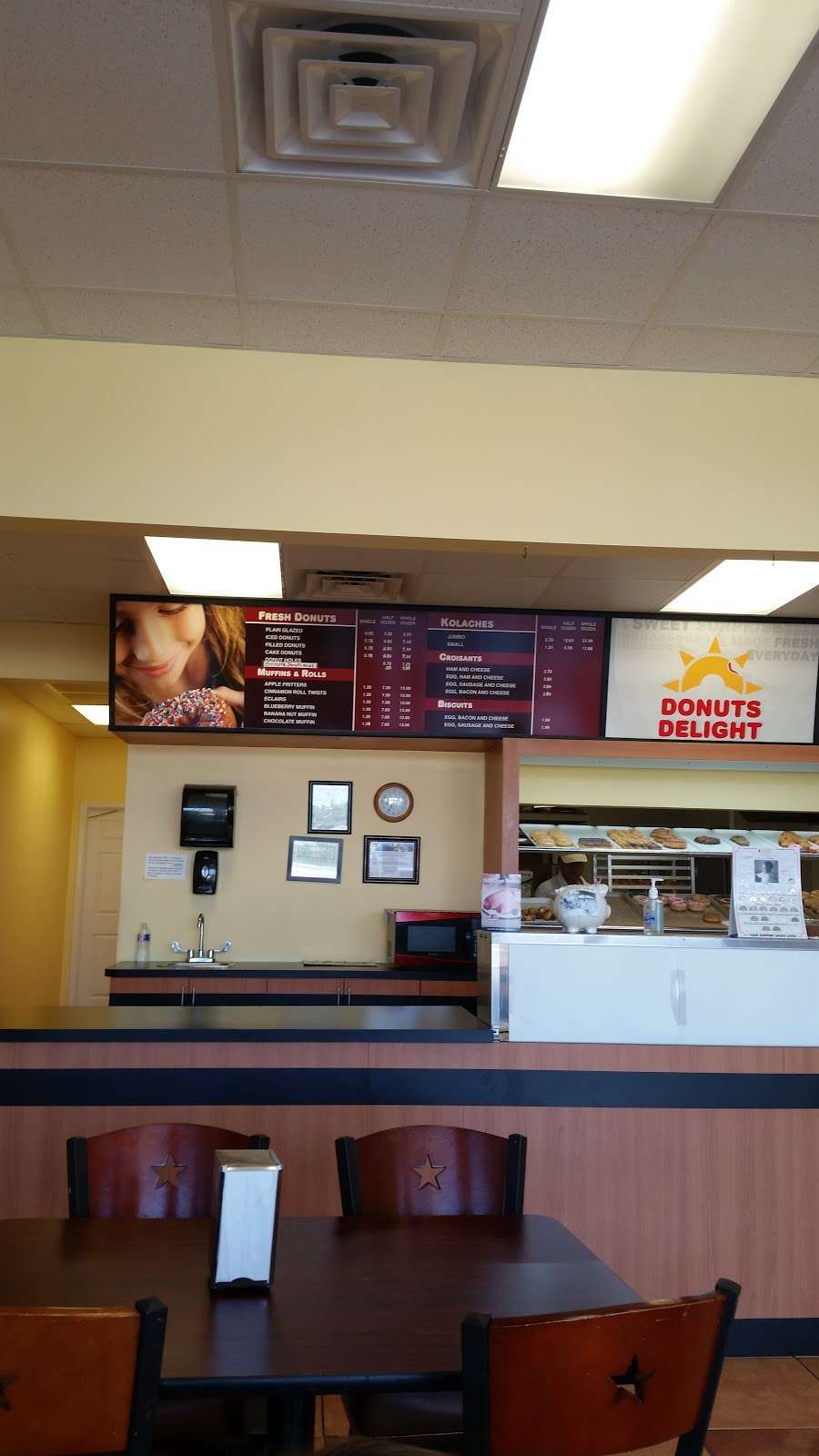 Donuts Delight | 2710 N Mason Rd, Katy, TX 77449, USA | Phone: (281) 398-4648