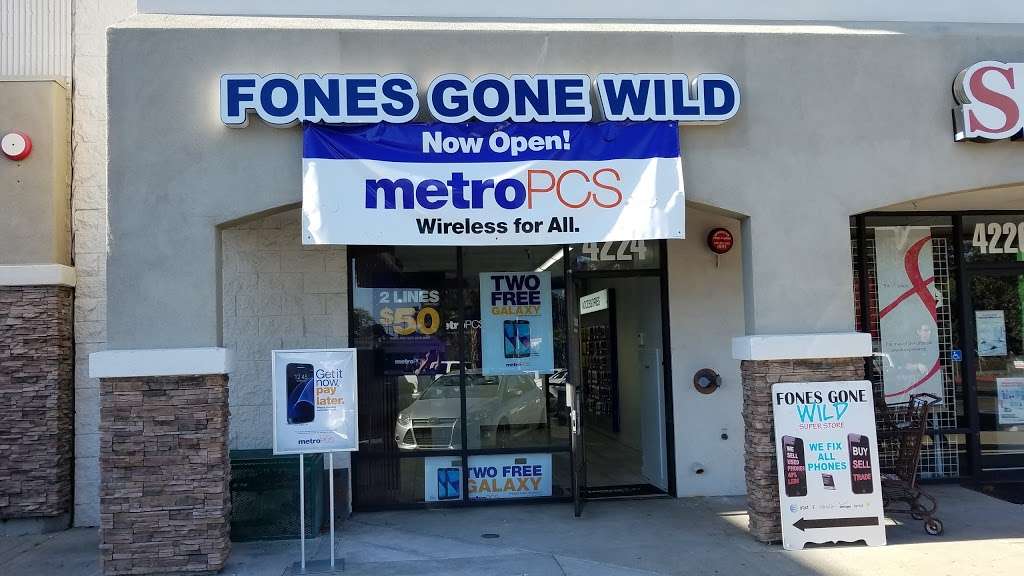 Fones Gone Wild | 4224 Balboa Ave, San Diego, CA 92117, USA | Phone: (619) 278-1161