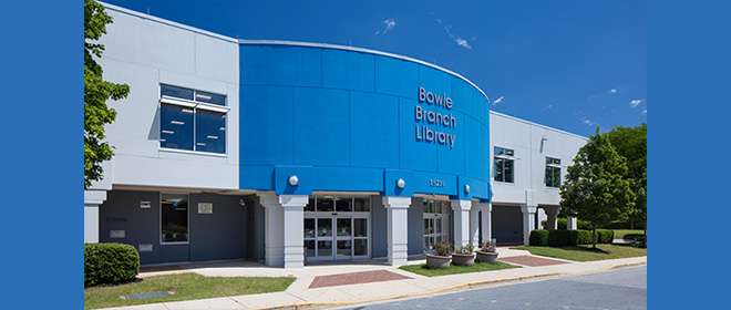 Bowie Branch Library | 15210 Annapolis Rd, Bowie, MD 20715, USA | Phone: (301) 262-7000