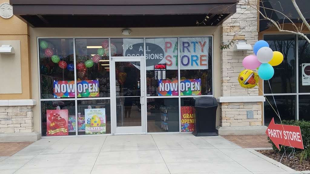 All Occasions Party Store | 6551 N Orange Blossom Trail #113, Mt Dora, FL 32757 | Phone: (352) 729-4623