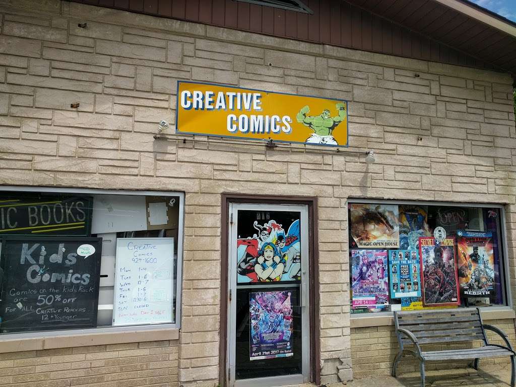 Creative Comics | 216 E Main St, Griffith, IN 46319, USA | Phone: (219) 924-1600