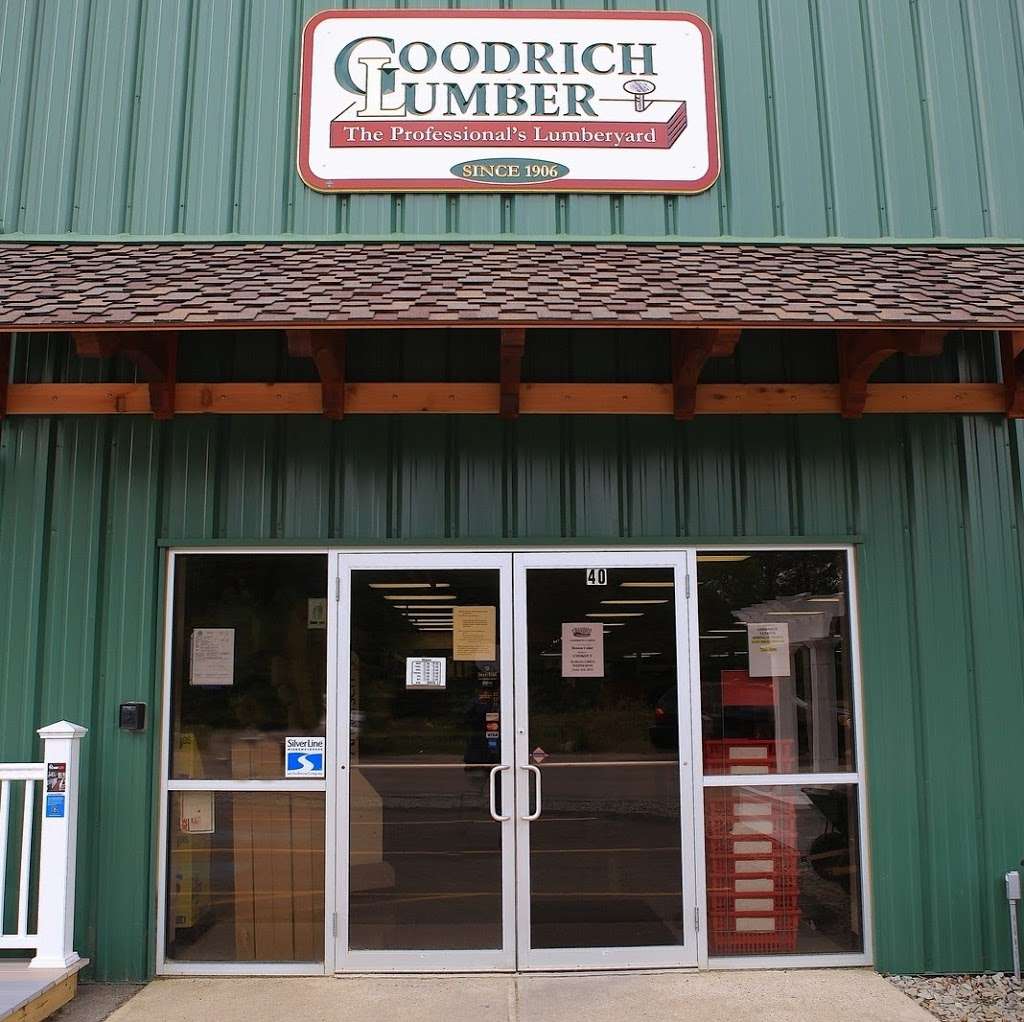 Goodrich Lumber | 40 Independence Rd, Kingston, MA 02364, USA | Phone: (781) 422-0131