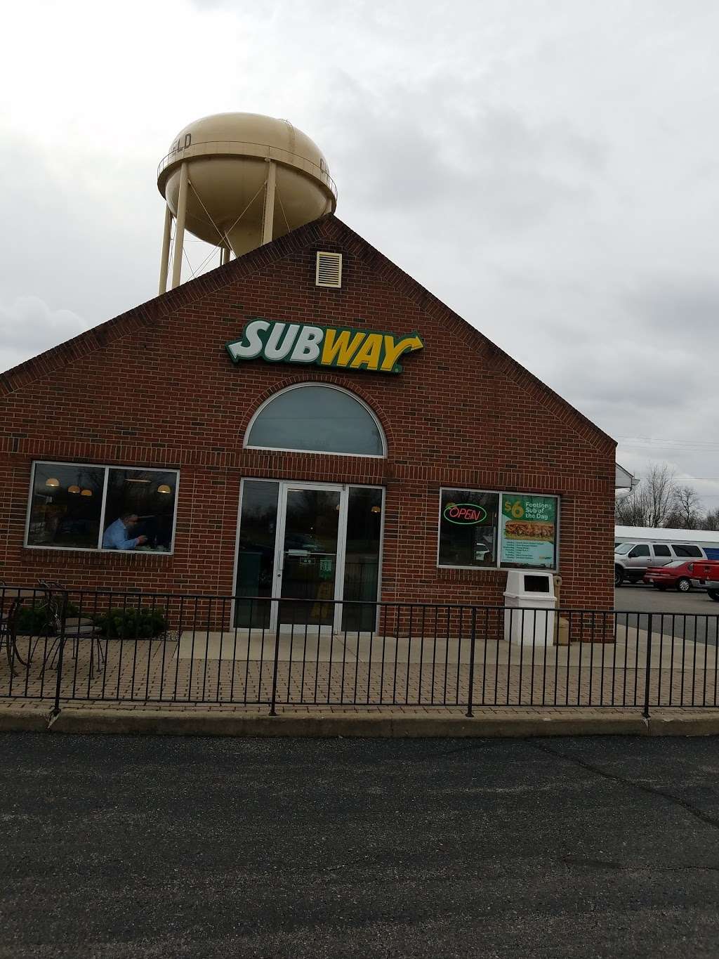 Subway | 16001 W Commerce Rd, Daleville, IN 47334, USA | Phone: (765) 378-1344