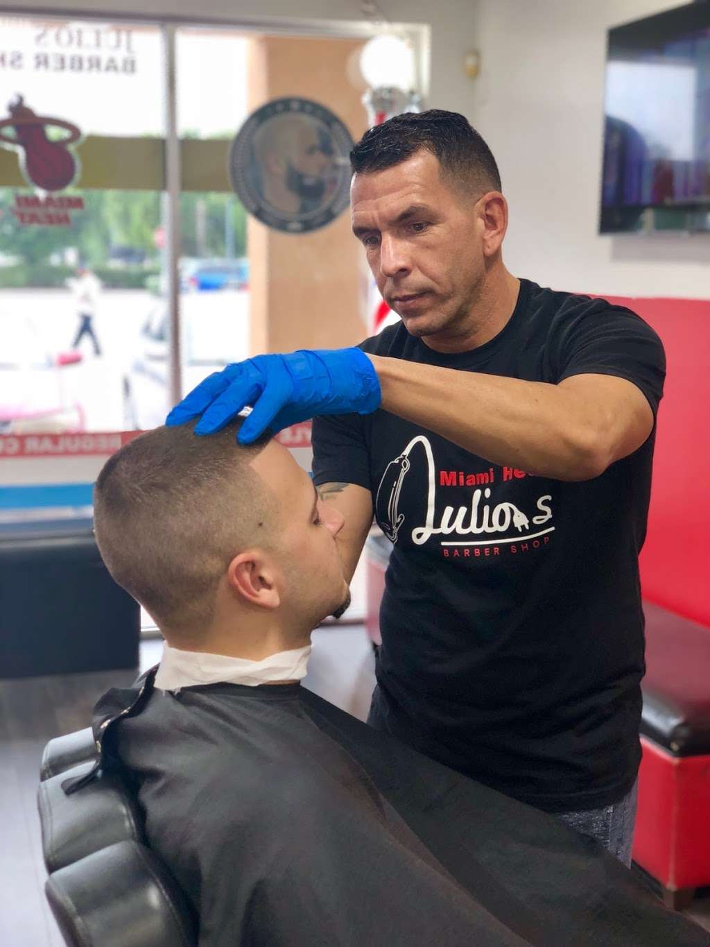 Miami Heat Julio’s Barber Shop | 11093 NW 138th St #125, Hialeah Gardens, FL 33018, USA | Phone: (305) 200-3482