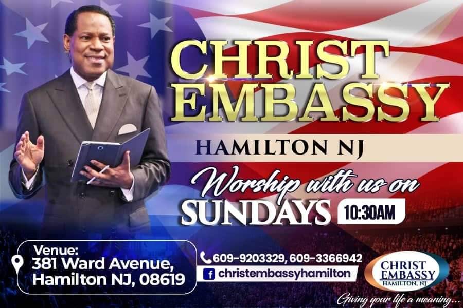 Christ Embassy Church, Hamilton New Jersey | 381 Ward Ave, Hamilton Township, NJ 08619, United States | Phone: (609) 920-3329