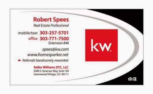Rob Spees Real Estate - Homes Parker - Keller Williams DTC | 12132 Rockdale St, Parker, CO 80138, USA | Phone: (303) 257-5701