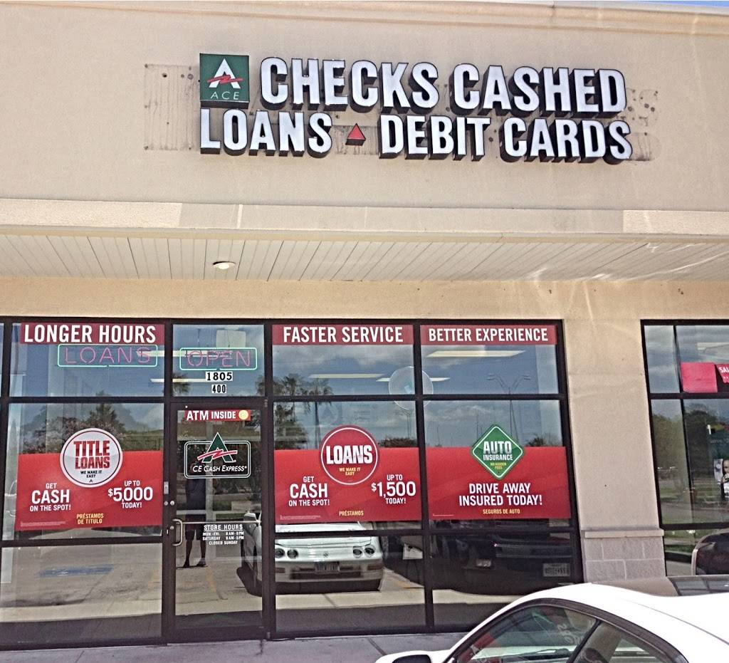 ACE Cash Express - ATM | 1805 S Padre Island Dr, Corpus Christi, TX 78416, USA | Phone: (361) 814-1416