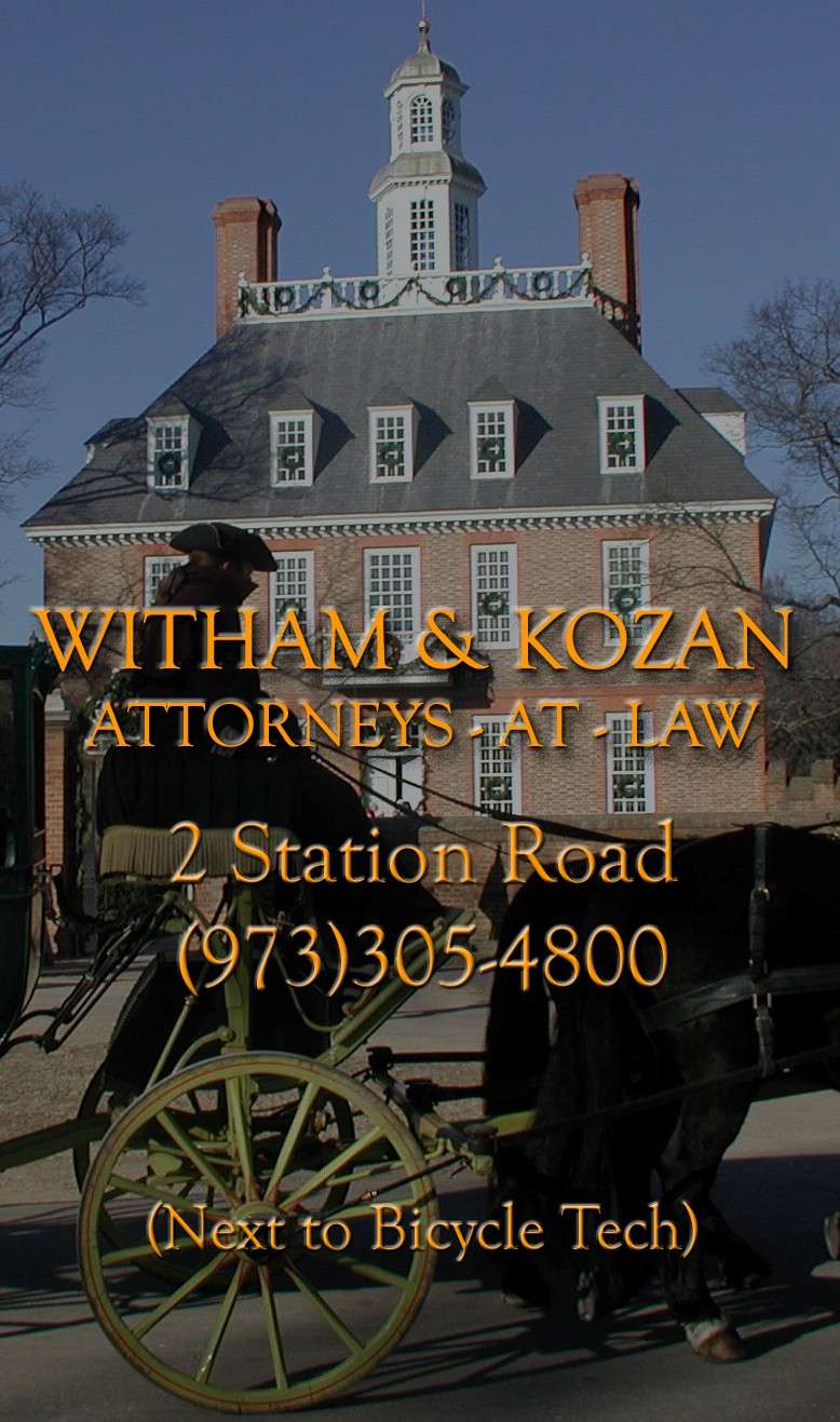 WITHAM & KOZAN, P.A. | 2B Station Rd, Lincoln Park, NJ 07035 | Phone: (973) 305-4800