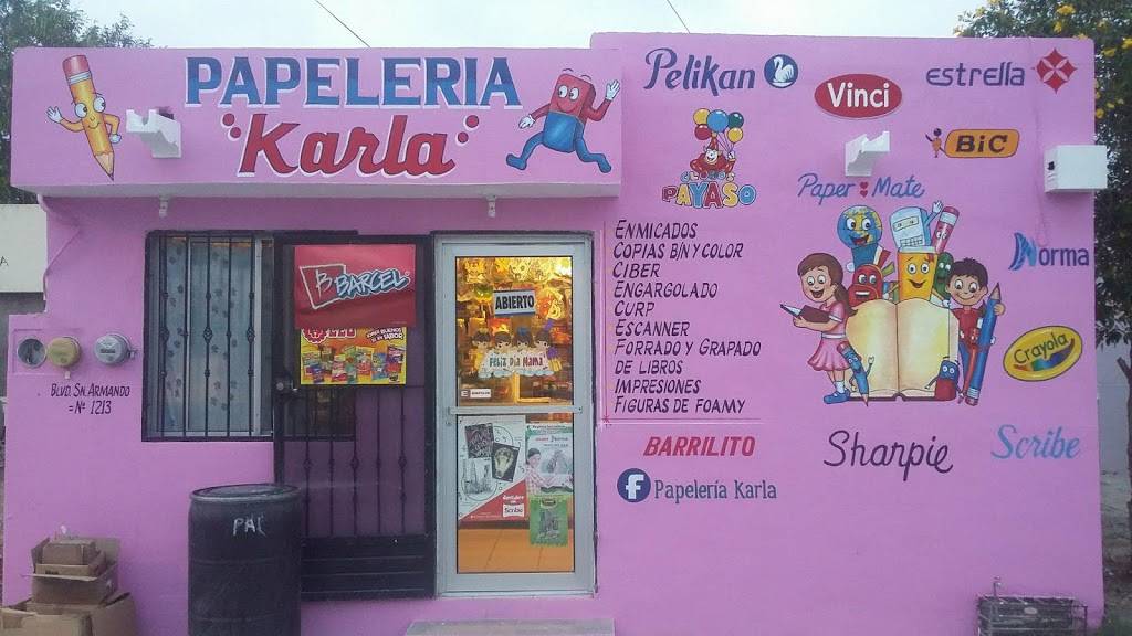 Papeleria Karla | Calle San Armando 1213, Villas de San Miguel, 88000 Nuevo Laredo, Tamps., Mexico | Phone: 867 148 0074