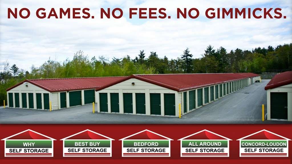 Why Self Storage | 2 John Tyler St, Merrimack, NH 03054, USA | Phone: (603) 879-9900