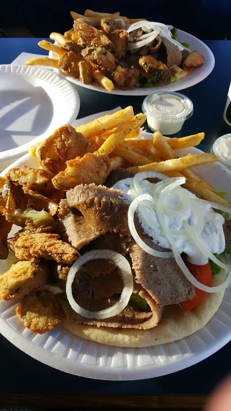 Santorini Grill | 108 S Buckmarsh St, Berryville, VA 22611, USA | Phone: (540) 955-8135