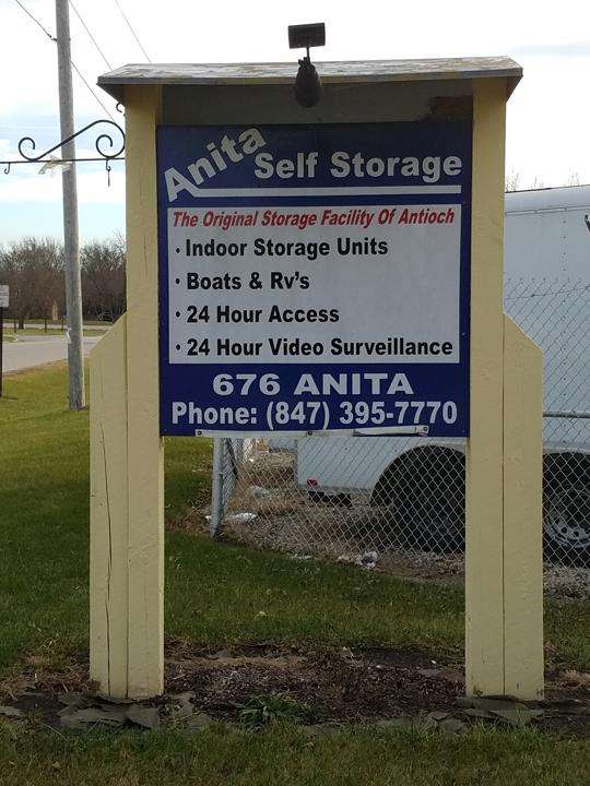 Anita Self Storage | 676 Anita Ave, Antioch, IL 60002, USA | Phone: (847) 395-7770