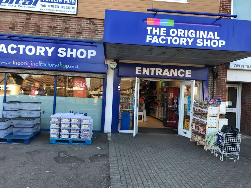 The Original Factory Shop | 148 Main Rd, Biggin Hill, Westerham TN16 3BA, UK | Phone: 01959 570148