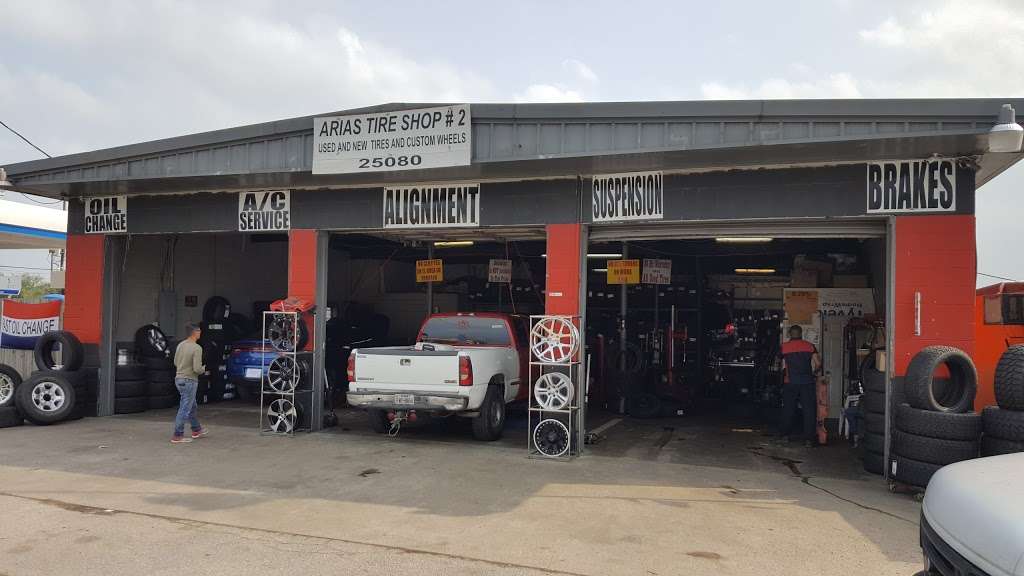 Arias Tire Shop | 25080 Fm 1314 Road, Porter, TX 77365, USA | Phone: (281) 354-3545