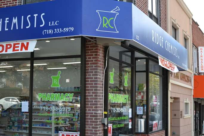 Ridge Chemists | 122 Bay Ridge Ave, Brooklyn, NY 11220, USA | Phone: (718) 333-5979