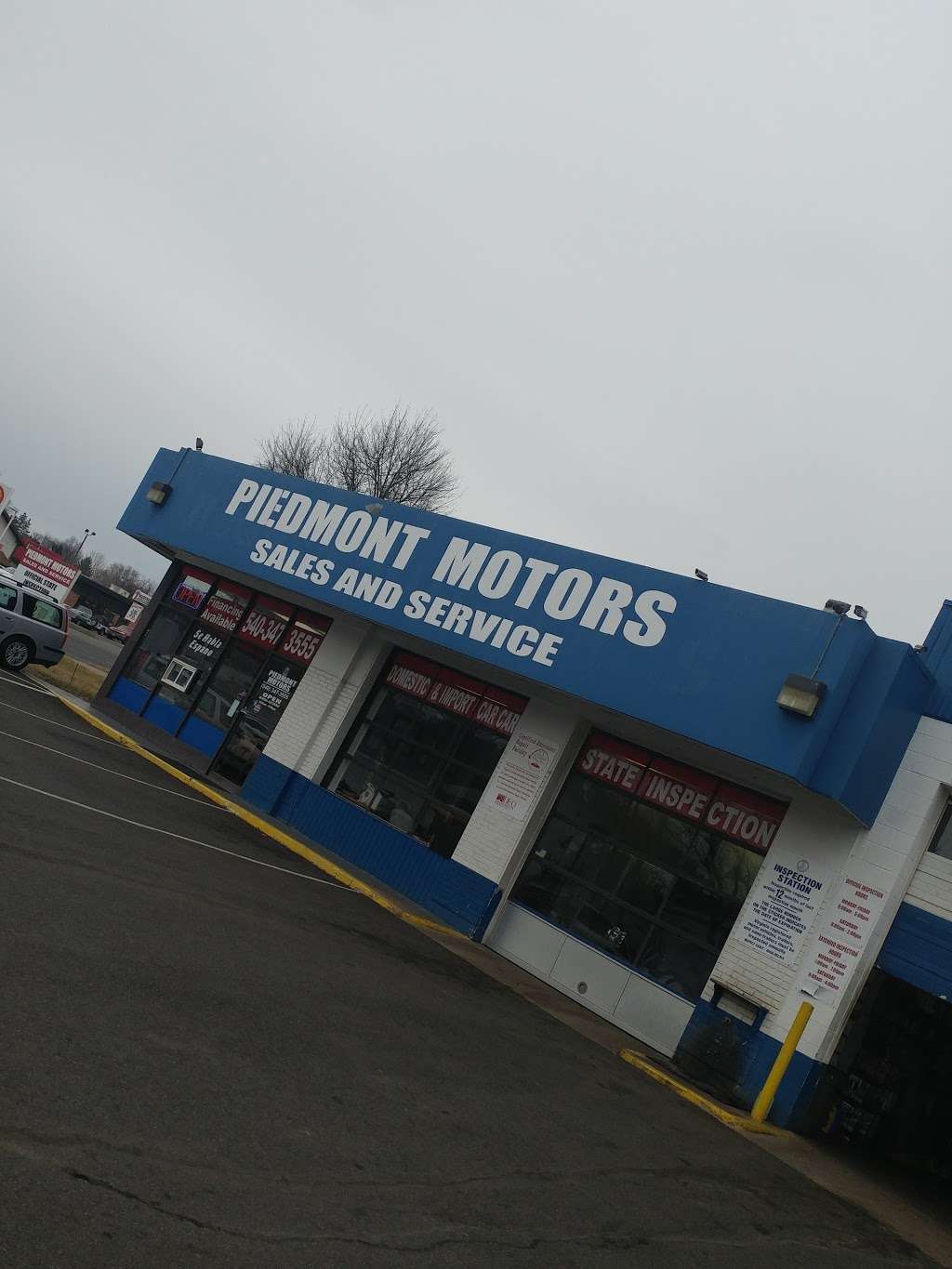 Piedmont Motors | 318 Broadview Ave, Warrenton, VA 20186, USA | Phone: (540) 347-3555