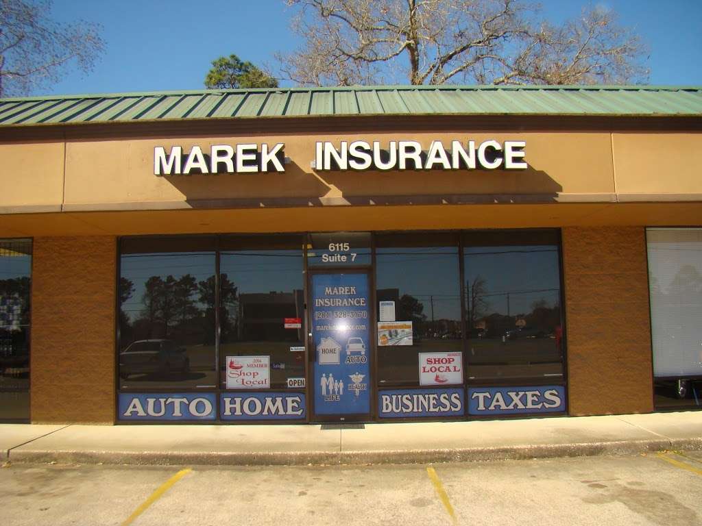 Marek Insurance Agency | 6115 FM 2100 #107, Crosby, TX 77532, USA | Phone: (281) 328-3170