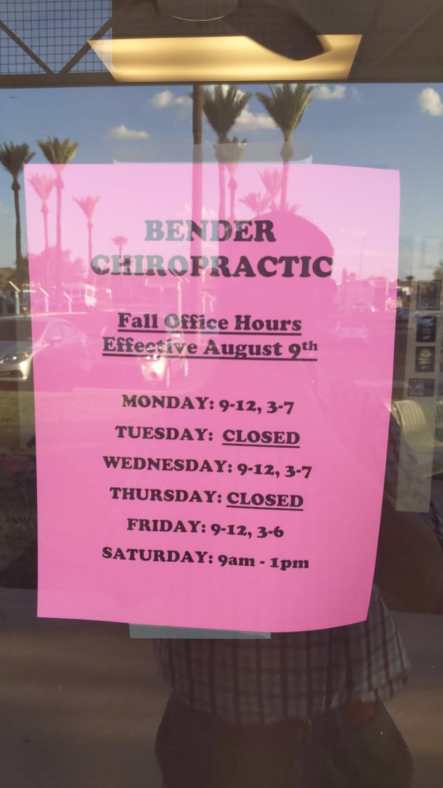 Bender Chiropractic Center | 1601 E Bell Rd, Phoenix, AZ 85022 | Phone: (602) 404-2909