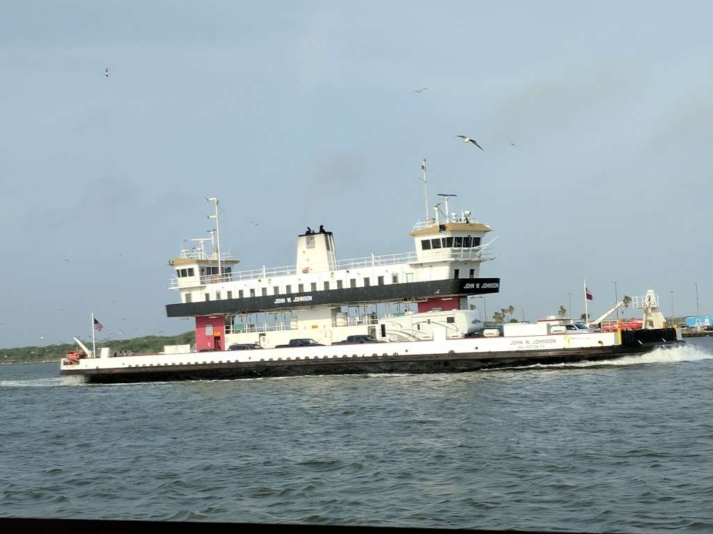 Galveston-Port Bolivar Ferry | Texas 87, Port Bolivar, TX 77650, USA