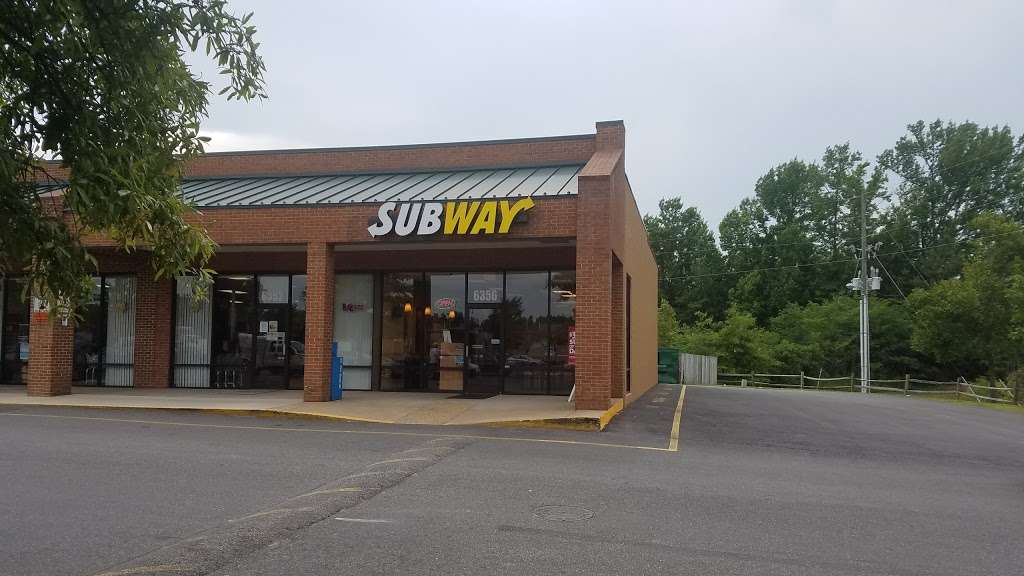 Subway Restaurants | 6356 Jefferson Davis Hwy, Spotsylvania Courthouse, VA 22551, USA | Phone: (540) 582-8003