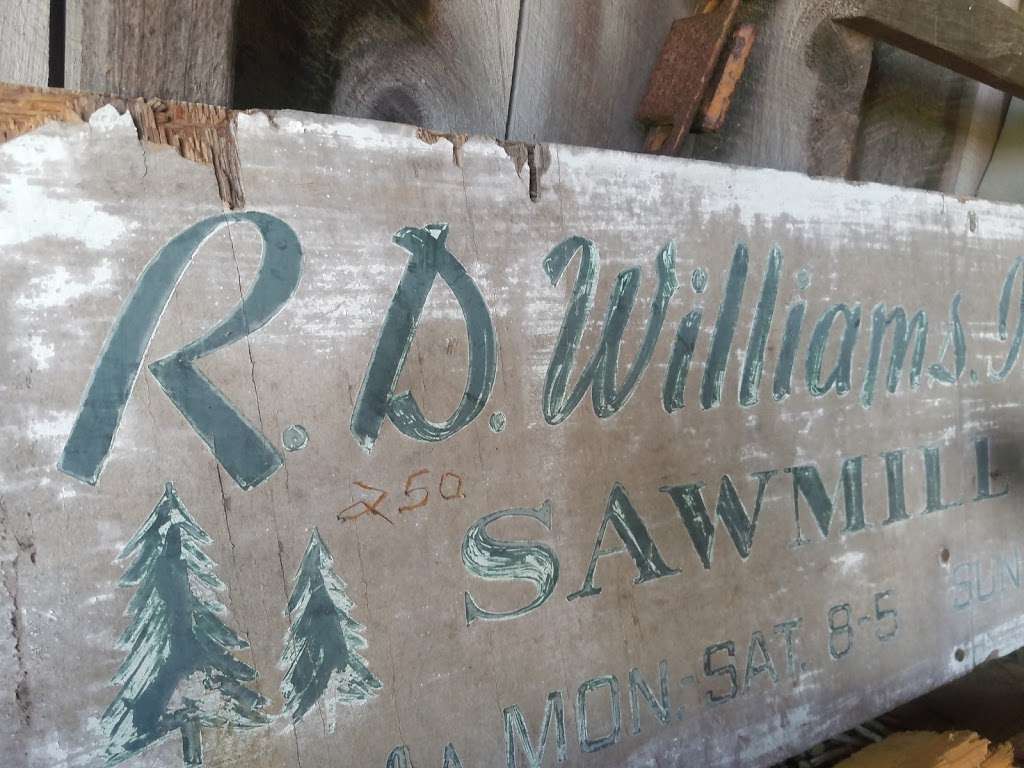 R D Williams Sawmill | 65 Wareham St, South Carver, MA 02366, USA | Phone: (508) 866-4773