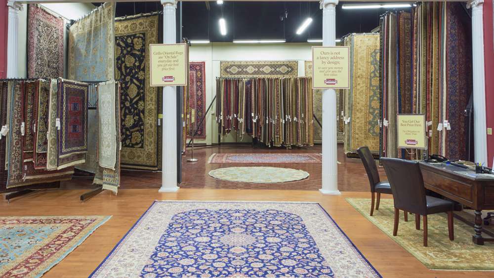 Grillo Oriental Rug Outlet & Care | 100 Messina Dr, Braintree, MA 02184, USA | Phone: (781) 843-4200