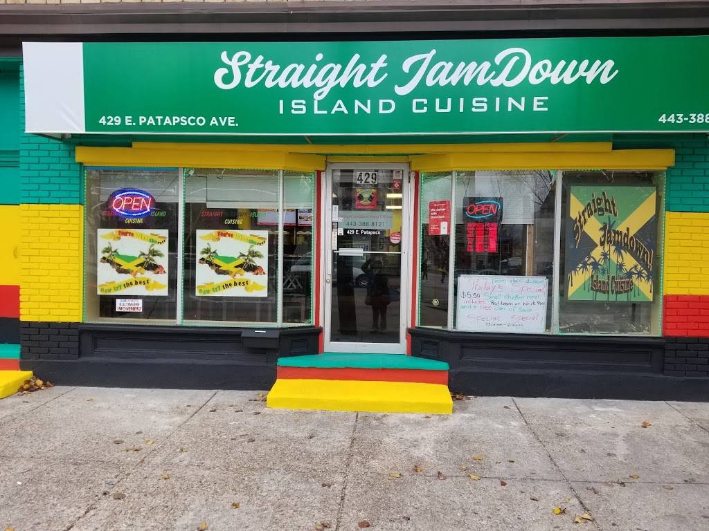 Straight Jamdown Island Cuisine | 429 E Patapsco Ave, Baltimore, MD 21225, USA | Phone: (443) 388-8121