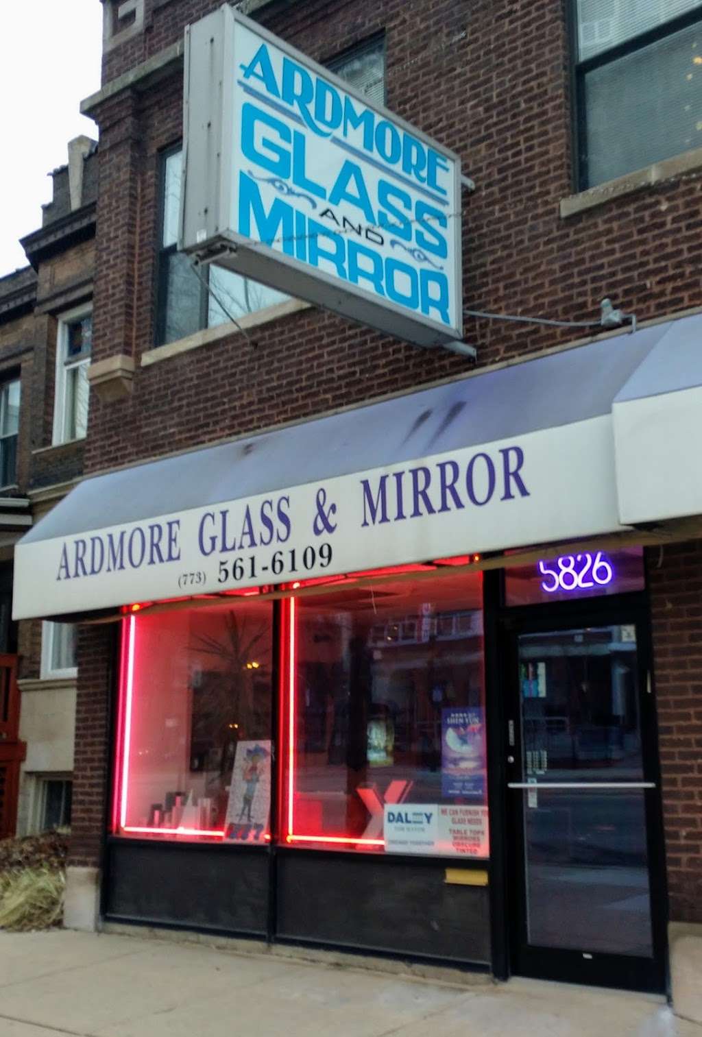 Ardmore Glass Mirror Co Inc | 5826 N Broadway, Chicago, IL 60660, USA | Phone: (773) 561-6109