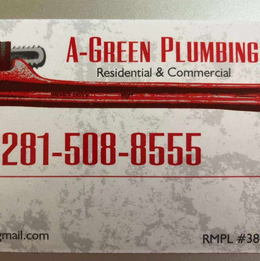 A-Green Plumbing | 5762 Lightstone Ln, League City, TX 77573, USA | Phone: (281) 508-8555