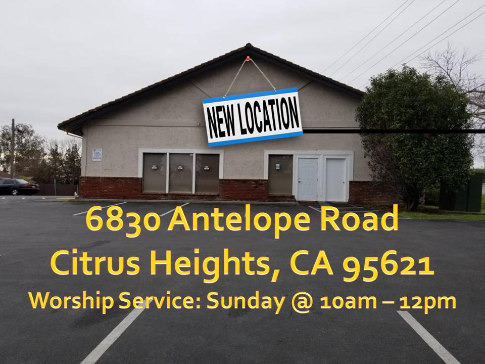 Sacramento City Blessing Church | 6830 Antelope Rd, Citrus Heights, CA 95621, USA | Phone: (916) 691-3997