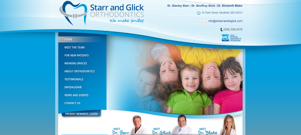Starr and Glick Orthodontics | 16 Park St, Medfield, MA 02052, USA | Phone: (508) 359-2576