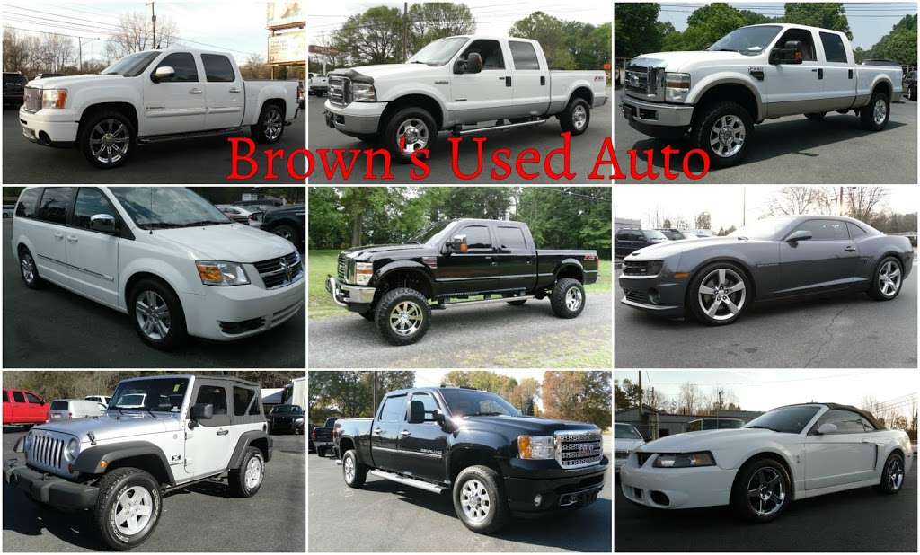 Browns Used Autos | 300 Beatty Dr, Belmont, NC 28012, USA | Phone: (704) 827-5234