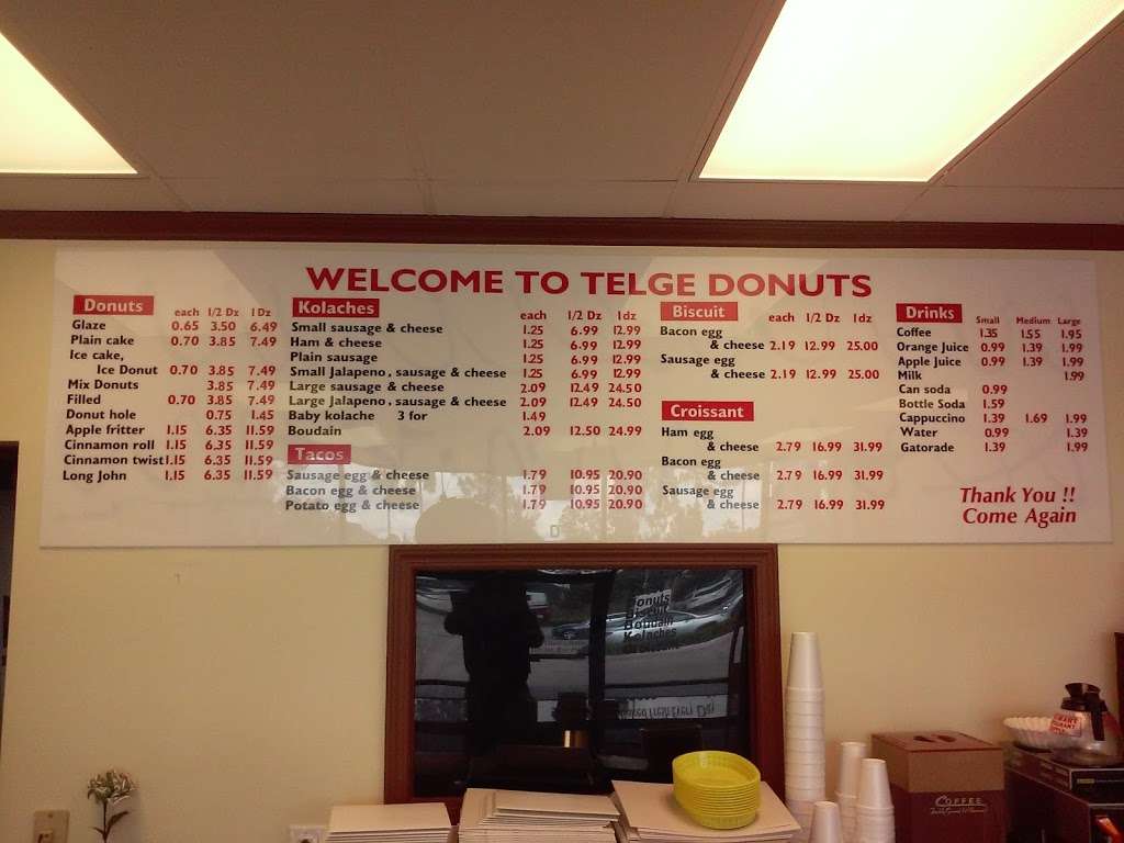 Telge Donuts | 14030 Telge Rd, Cypress, TX 77429, USA | Phone: (281) 213-2017