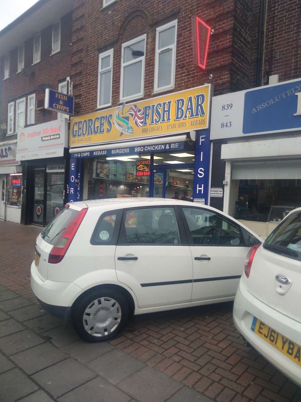 Georges Fish Bar | Longbridge Rd, Dagenham RM8 2DA, UK | Phone: 020 8599 3030