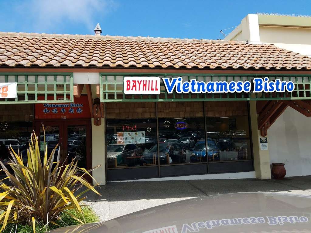 Bayhill Vietnamese Bistro | 851 Cherry Ave, San Bruno, CA 94066, USA | Phone: (650) 588-9662