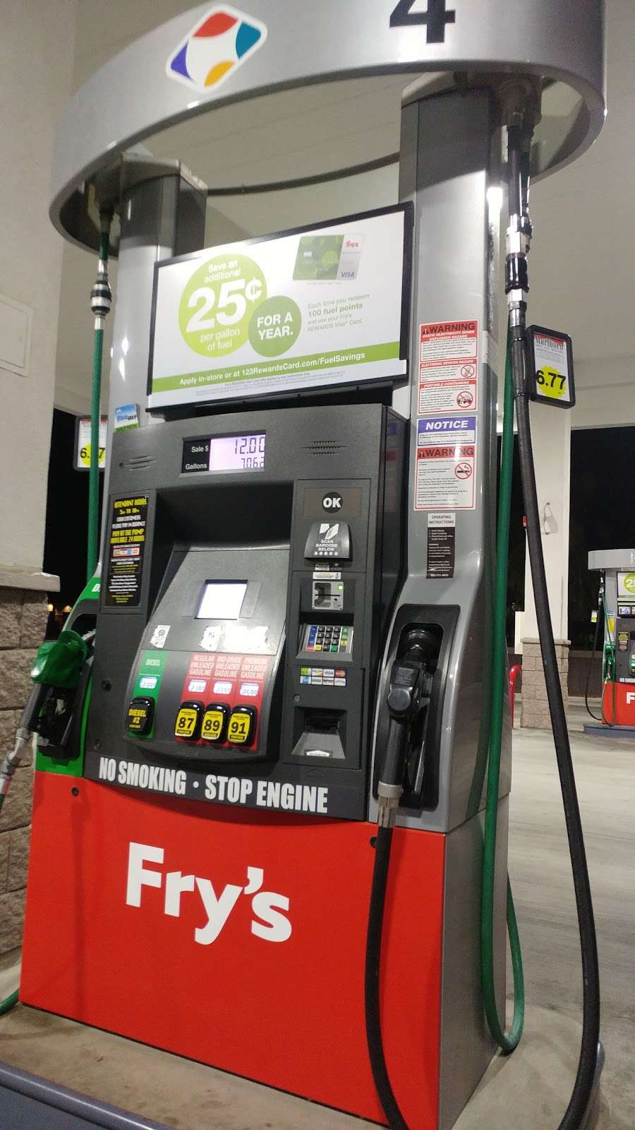 Frys Fuel Center | 7509 W Cactus Rd, Peoria, AZ 85381, USA | Phone: (623) 979-3631