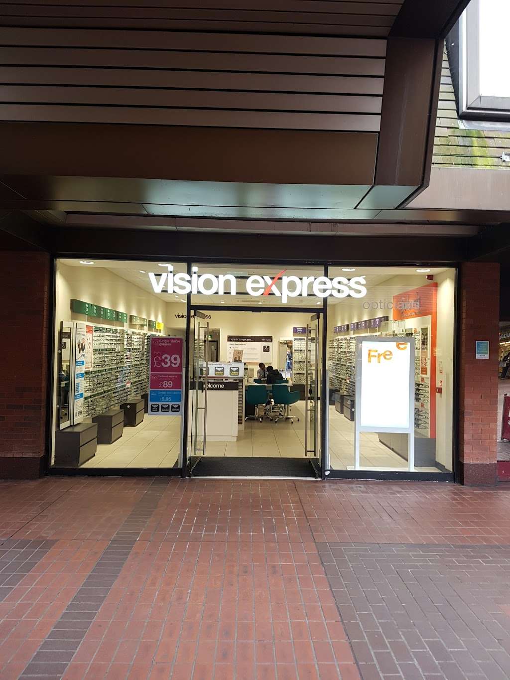 Vision Express Opticians | 28 Palace Gardens Centre, Enfield EN2 6SN, UK | Phone: 020 8363 6225
