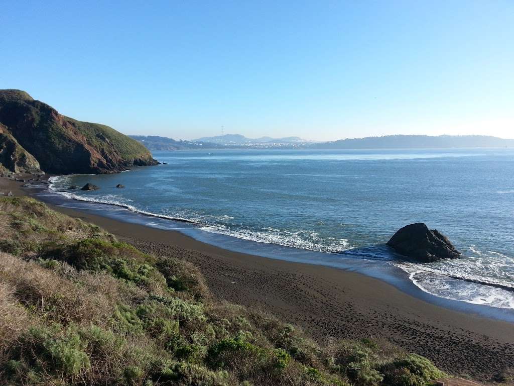 Upper Fishermans parking lot | Black Sands Beach Trail, Mill Valley, CA 94941, USA