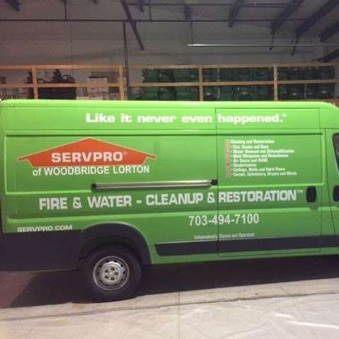 SERVPRO of Woodbridge/Lorton | 23 Perchwood Dr suite 105, Fredericksburg, VA 22405, USA | Phone: (703) 494-7100