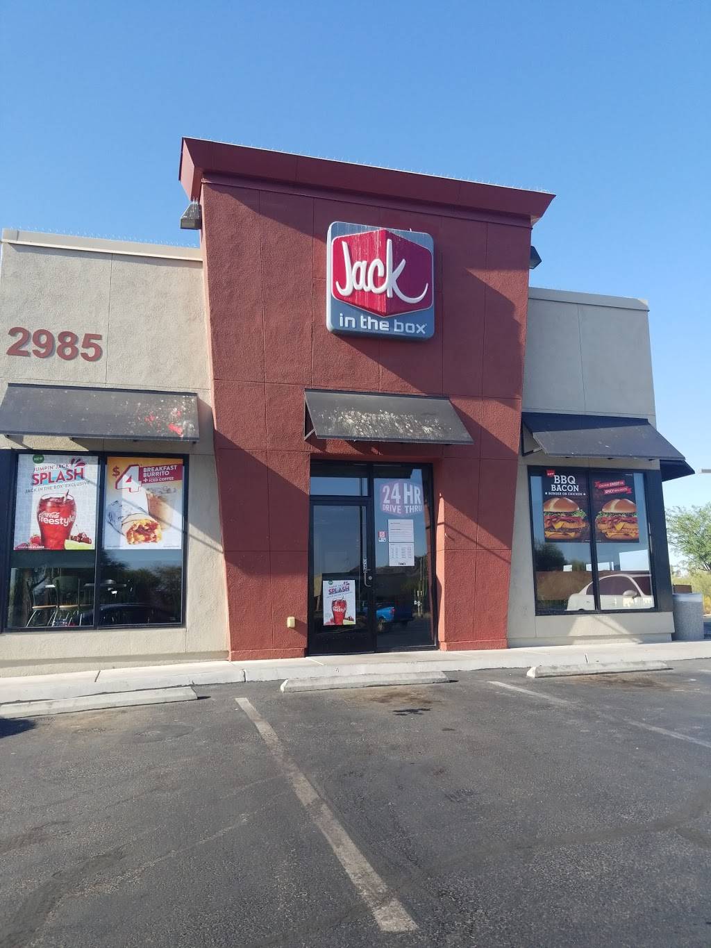 Jack in the Box | 2985 W Valencia Rd, Tucson, AZ 85746 | Phone: (520) 883-7484