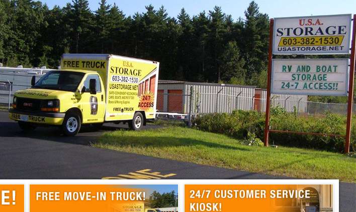 USA Storage | 205 Plaistow Rd, Plaistow, NH 03865 | Phone: (603) 819-4090