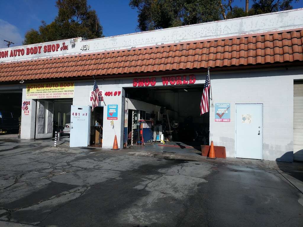 Smog World - Smog Check Monterey Park | 401 Monterey Pass Rd F, Monterey Park, CA 91754, United States | Phone: (626) 284-8900