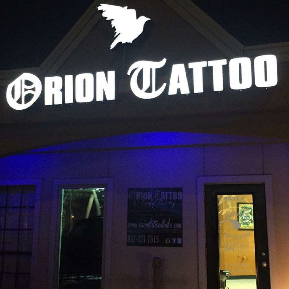 Orion Tattoo & Body Piercing | 24141 US-59, Porter, TX 77365, USA | Phone: (832) 401-7615