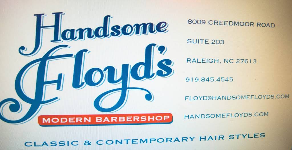 Handsome Floyds Barbershop | 8015 Creedmoor Rd #201a, Raleigh, NC 27613, USA | Phone: (919) 845-4545