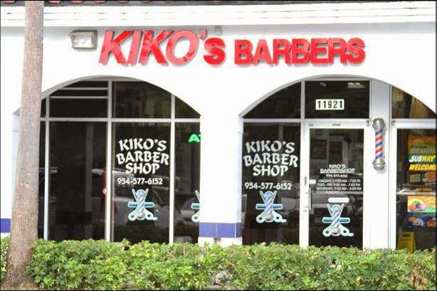 Kikos Barber Shop | 11921 W Sunrise Blvd, Plantation, FL 33323, USA | Phone: (954) 577-6152
