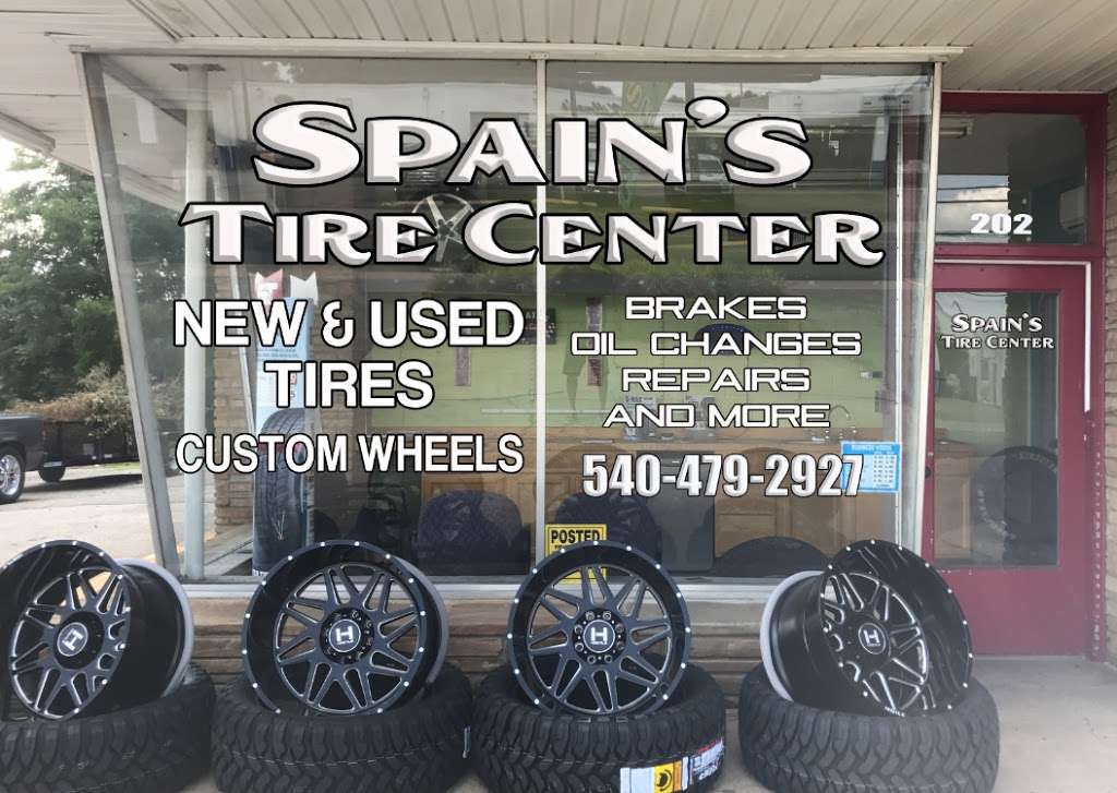 Spains Tire Center | 202 E Main St, Louisa, VA 23093 | Phone: (540) 479-2927