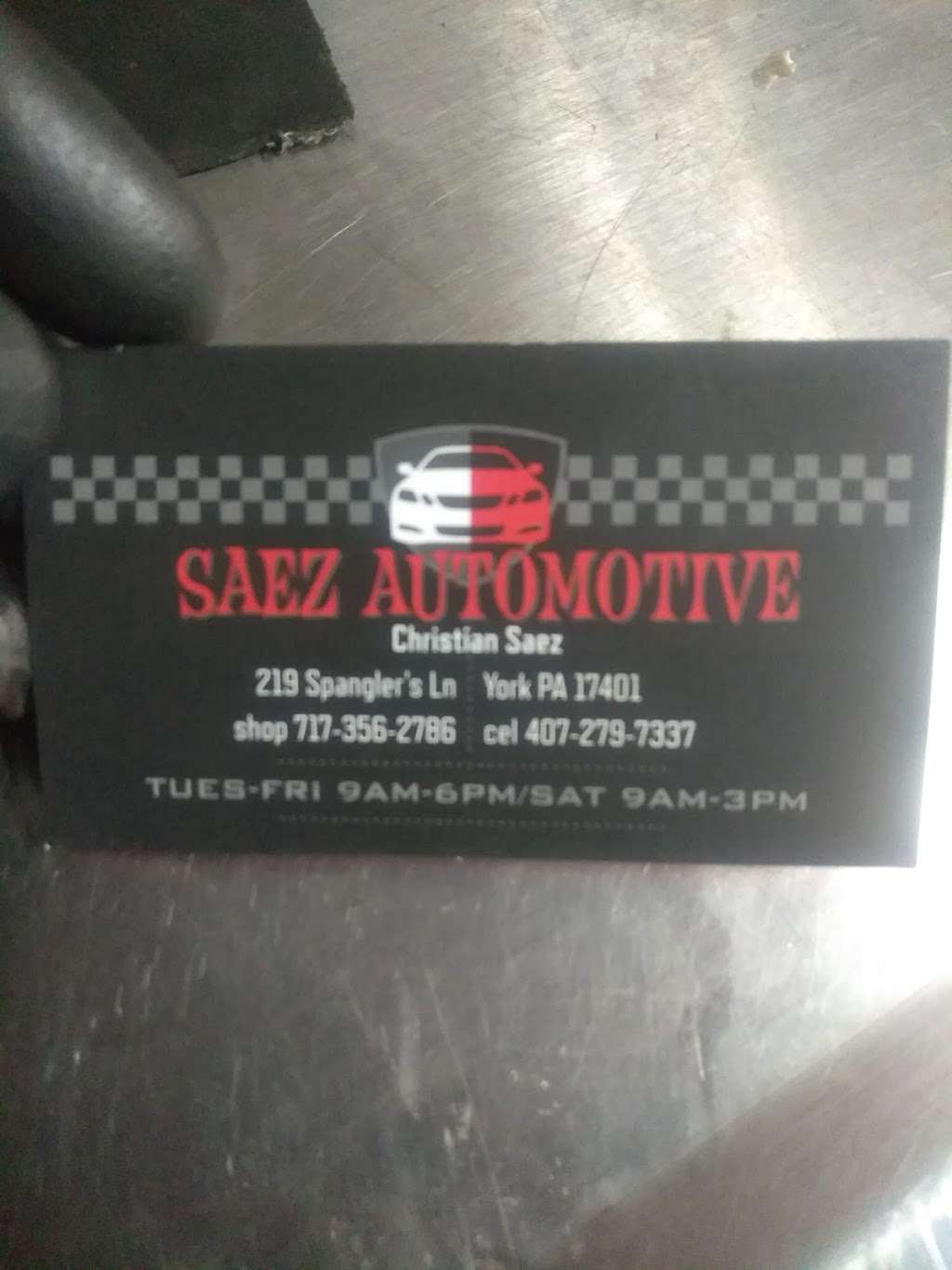 Saez Automotive | 219 Spanglers Ln, York, PA 17403, USA | Phone: (407) 279-7337