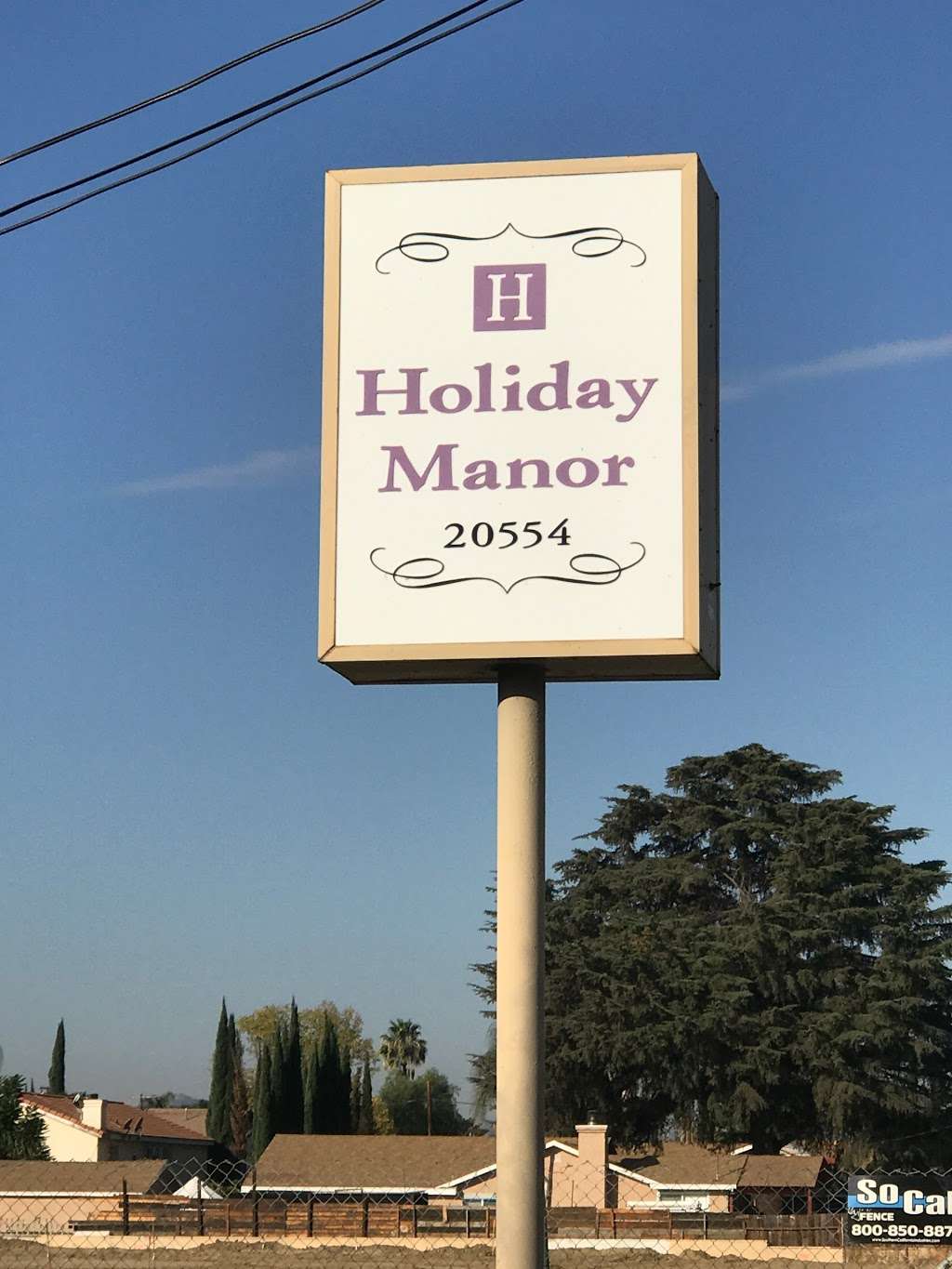 Holiday Manor Inc | 20554 Roscoe Blvd, Canoga Park, CA 91306 | Phone: (818) 341-9800