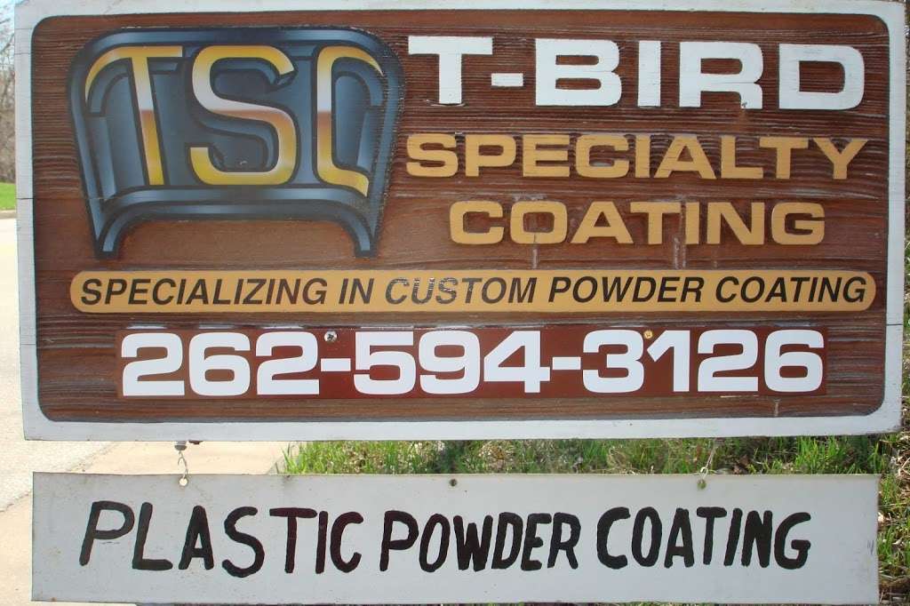 T BIRD SPECIALTY POWDER COATING | 337 Kettle Moraine Dr, Eagle, WI 53119, USA | Phone: (262) 594-3126