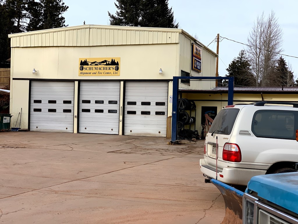 Schumachers Alignment & Tire | 220 Burdette St, Woodland Park, CO 80863, USA | Phone: (719) 687-2446